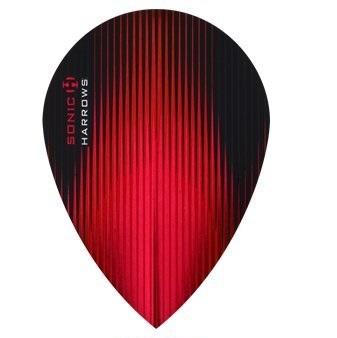 Harrows Sonic Pear Red Dart Flights