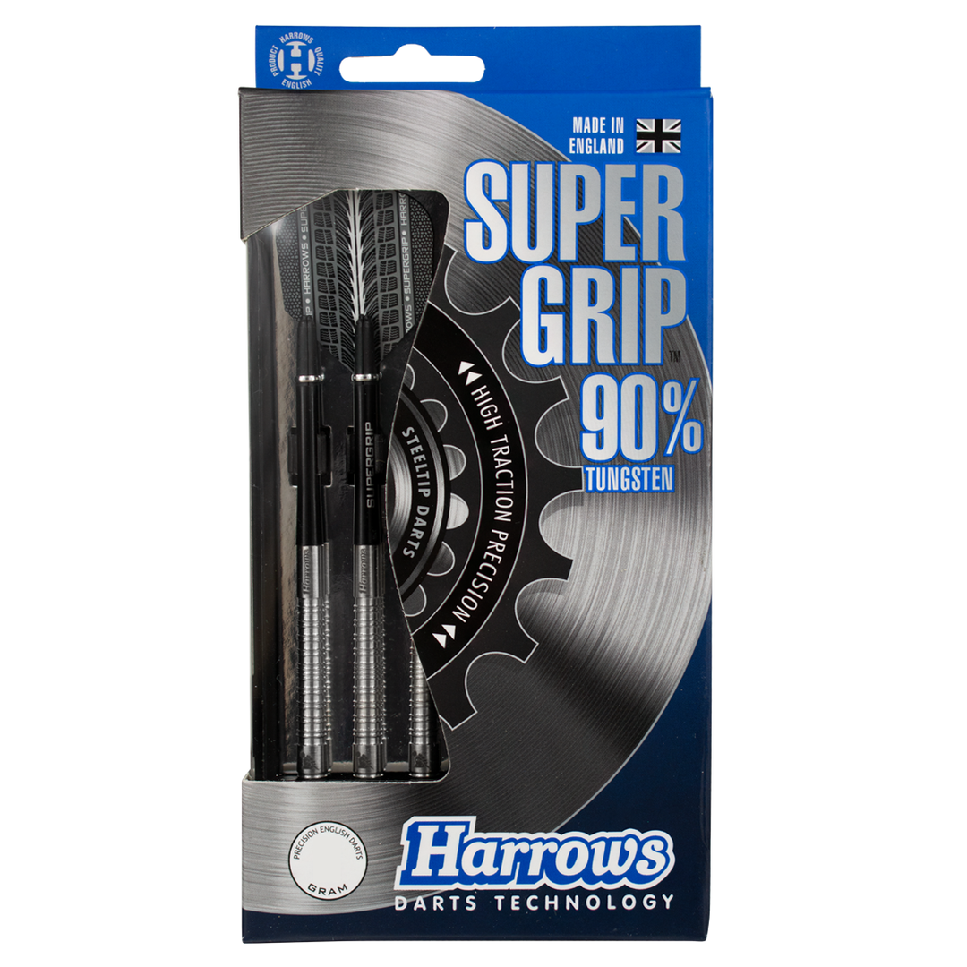 Harrows Supergrip 90% Tungsten Steel Tip Darts