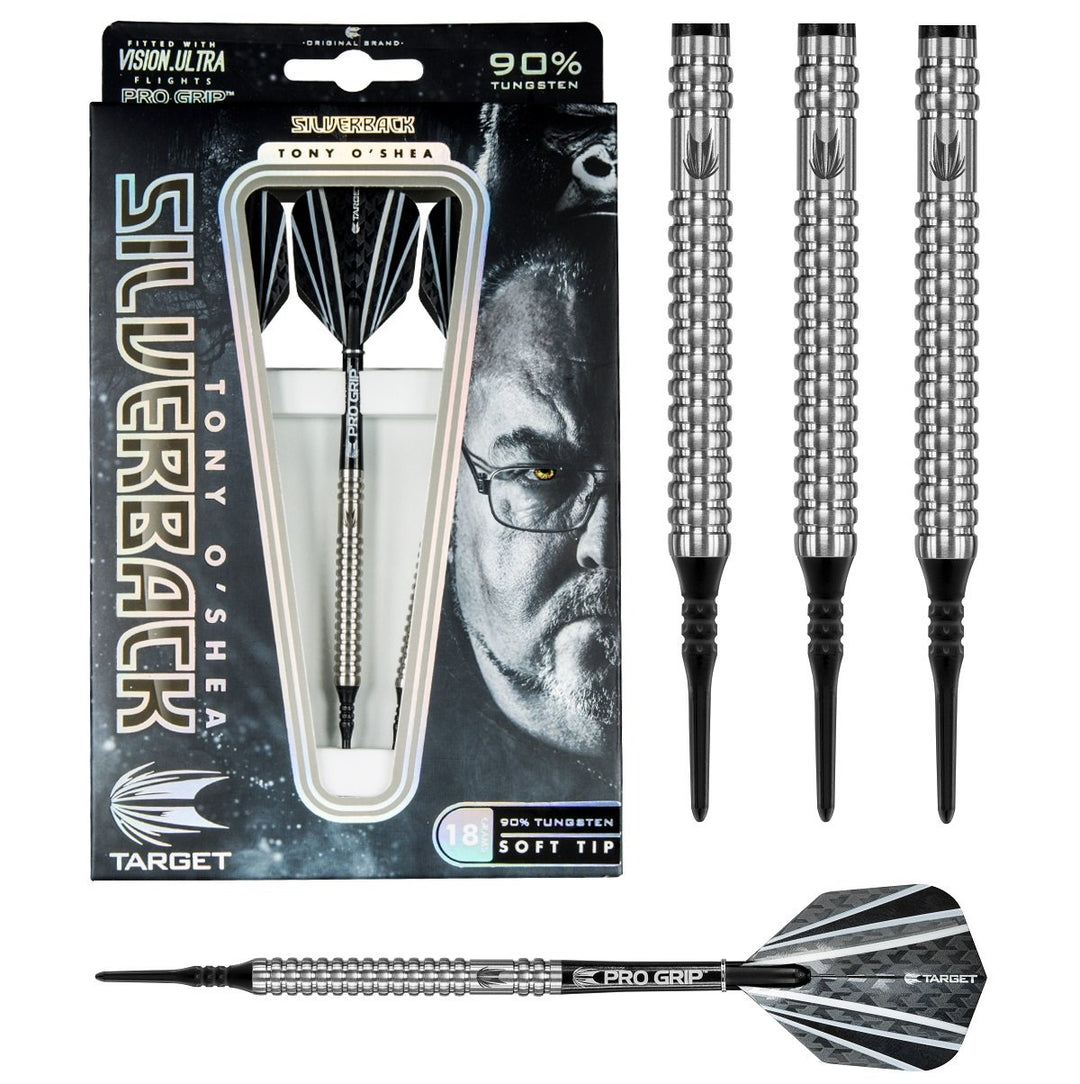 Tony O'Shea Generation 2 Soft Tip Darts by Target