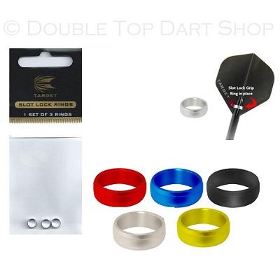 Target Coloured Slot Rings / Lock Rings / Grip Rings