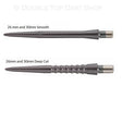 Target Storm Black Replacement Dart Points