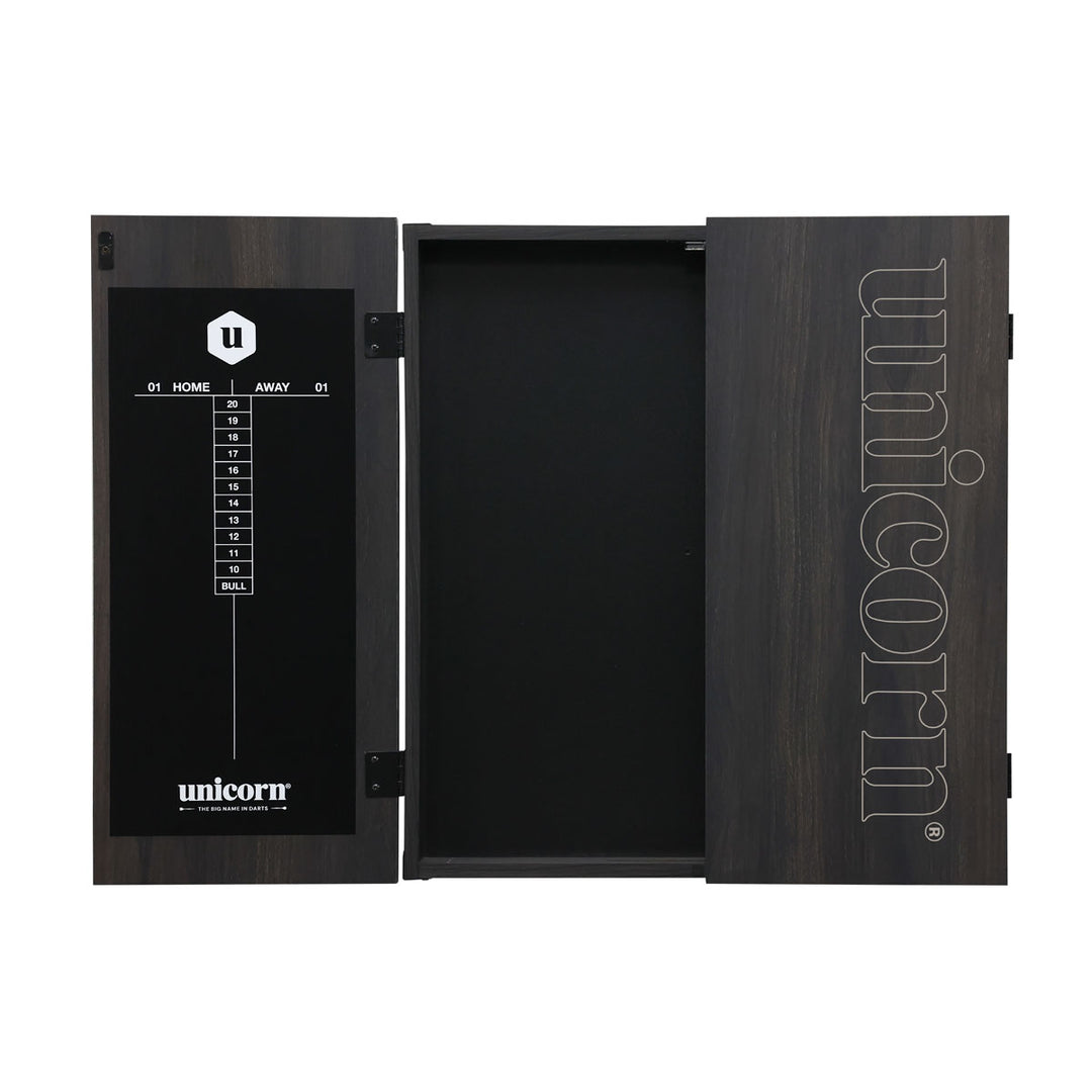 Maestro Unicorn Logo Square Dartboard Cabinet by Unicorn