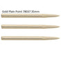 Unicorn Plain Grip Gold Replacement Dart Points