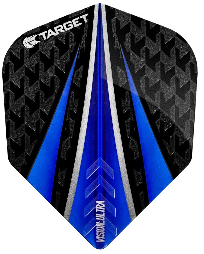 Target Pro 100 Vision Ultra Blue 3 Fin Dart Flights 