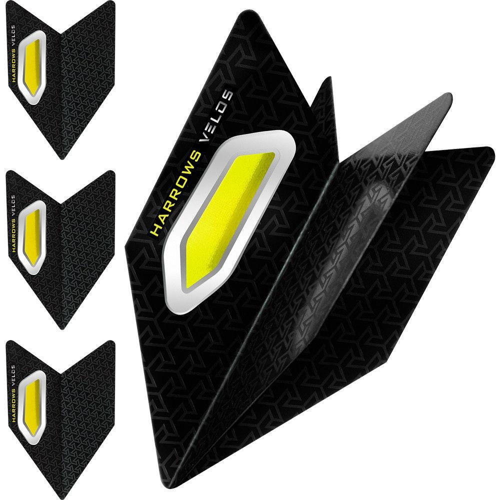 Harrows Velos Yellow Dart Flights