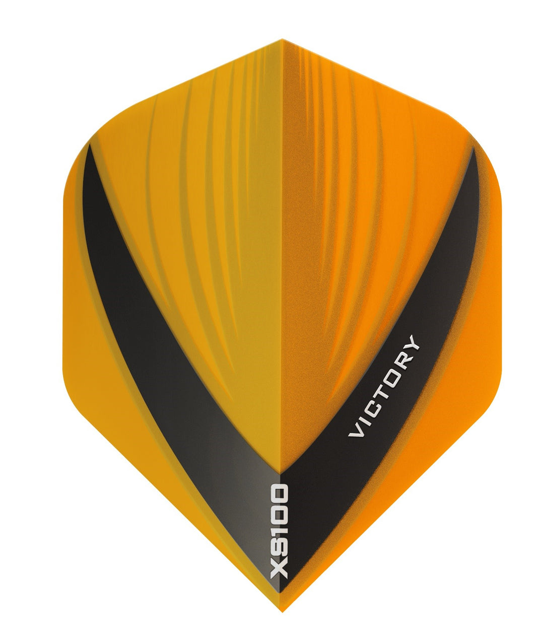 100 Sets Victory Darts XS100 Vista Orange Extra Strong Dart Flights