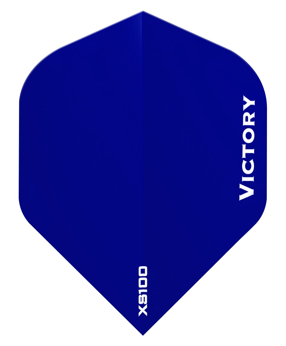 Victory Darts XS100 Colours Blue Extra Strong Dart Flights