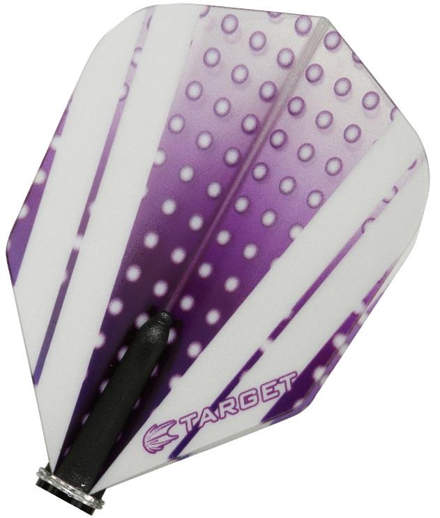 Target Pro 100 Vision Precision Sport Purple Standard Shap Dart Flights