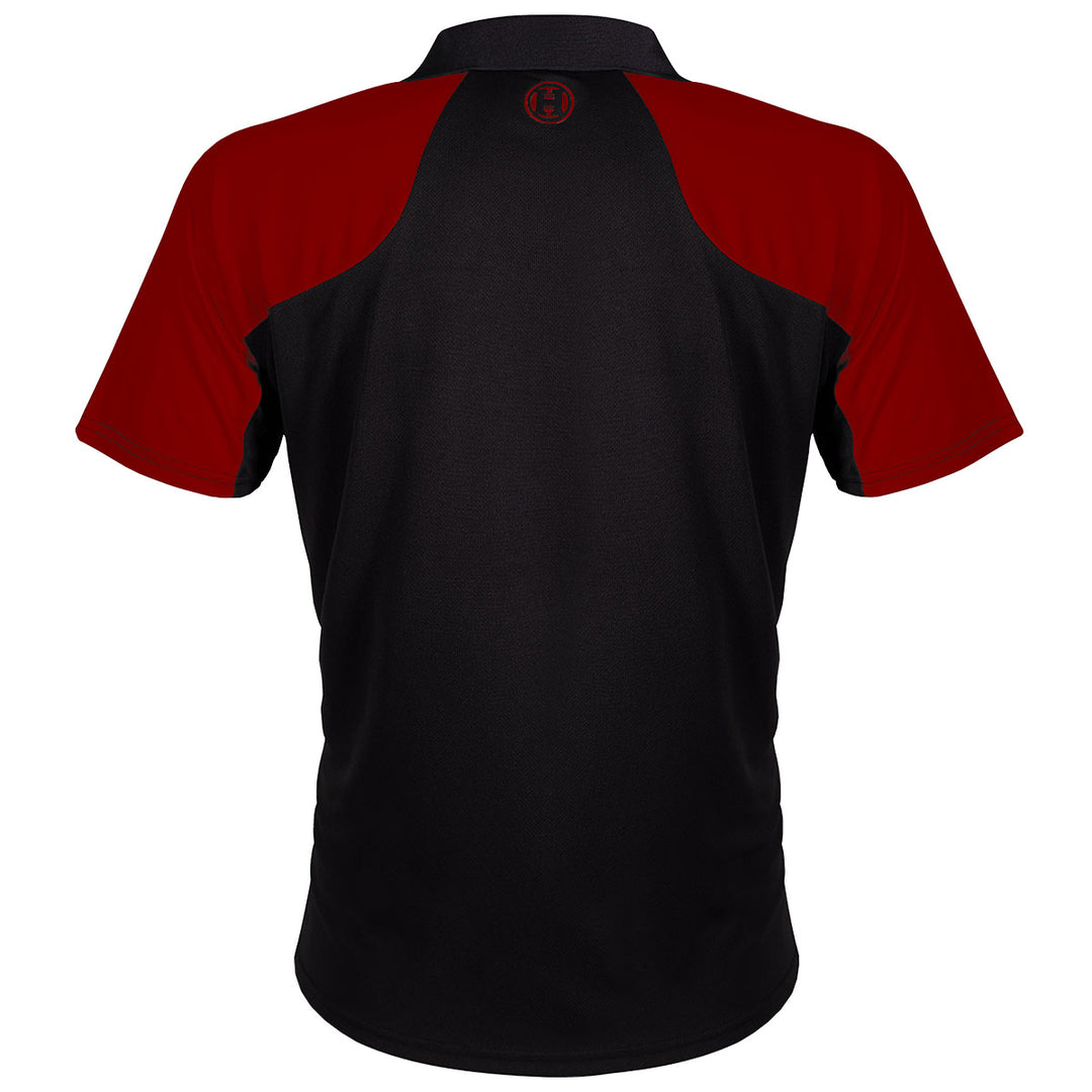 Harrows Vivid Deep Red and Black Dart Shirt / Shirts