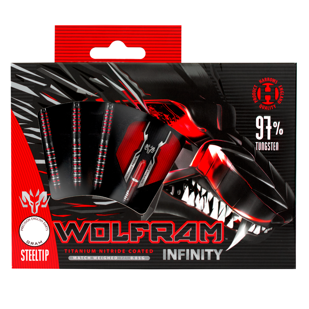 Harrows Wolfram Infinity 97% Tungsten Steel Tip Darts