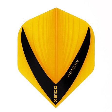 Victory Darts XS100 Vista Yellow Extra Strong Dart Flights