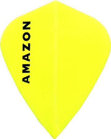 Amazon Yellow Kite 100 Micron Extra Strong Dart Flights