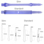 Harrows CLIC Blue System Dart Stems / Shafts