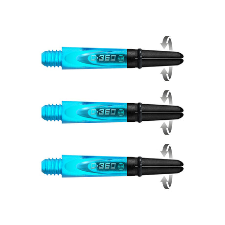 Harrows Carbon 360 Dart Stems Aqua Short length variant image