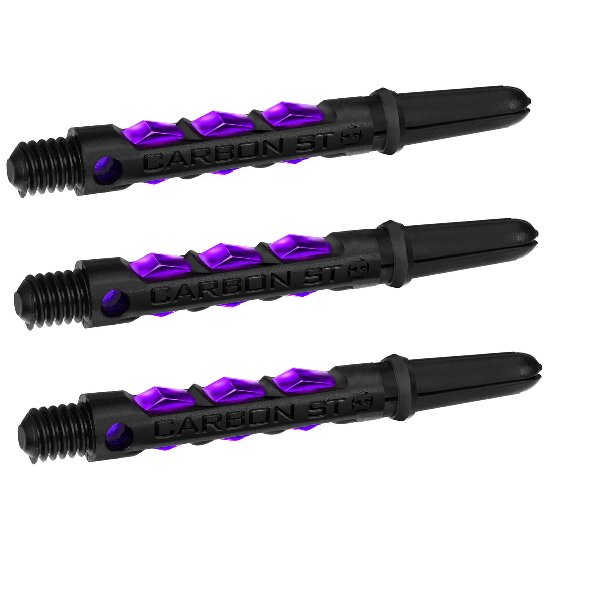 Harrows Carbon ST Dart Stems Purple Midi length variant image