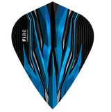 Harrows Fire Aqua Kite Dart Flights main image on a white background.