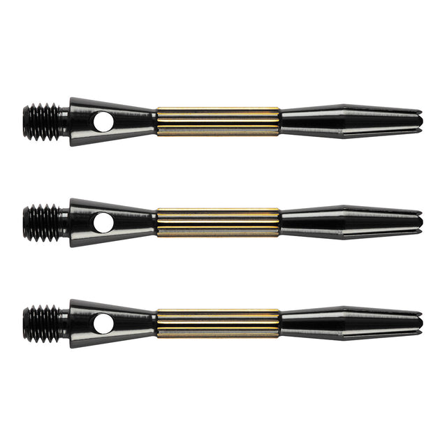 Harrows Heavy Metal Dart Stems main product image showing the stems, packaging, and included contents