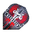 Harrows Hologram Assassin Dart Flights main image on a white background.