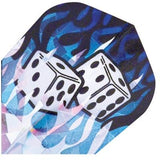 Harrows Hologram Dice Dart Flights main image on a white background.
