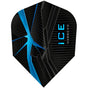 Harrows ICE Recut Aqua Standard Dart Flights main product image showing the flight design and product contents