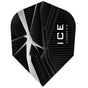 Harrows ICE Recut Clear Standard Dart Flights main product image showing the flight design and product contents