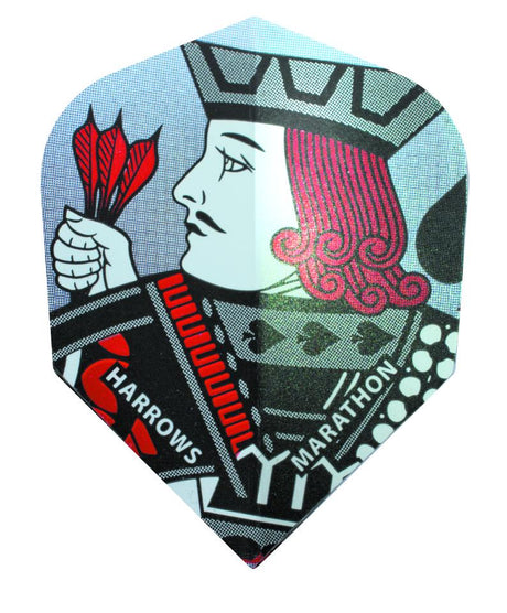Harrows Marathon Jack of Darts Dart Flights main image on a white background.