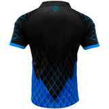 Harrows Paragon Blue Dart Shirt rear view image showing the back design and shirt styling