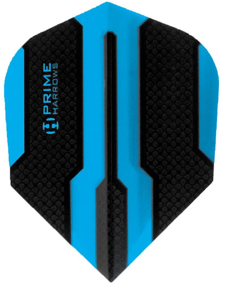 Harrows Prime Blue Dual Zone Dart Flights main image on a white background.