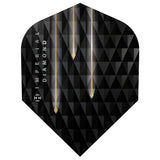 Harrows Prime Imperial Diamond No6 Standard Dart Flights main product image showing the flight design and product contents