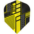 Harrows Prime NX90 No6 Standard Yellow Dart Flights main product image showing the flight design and product contents