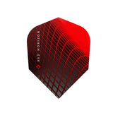Harrows Prime Red Horizon No6 Standard Dart Flights main product image showing the flight design and product contents
