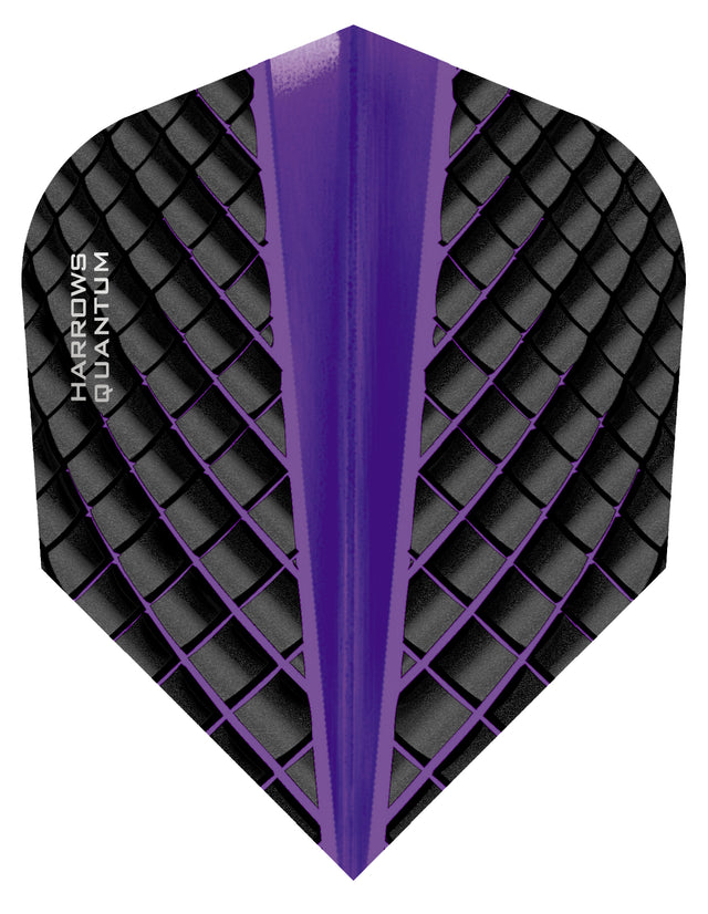 Harrows Quantum Purple Dart Flights