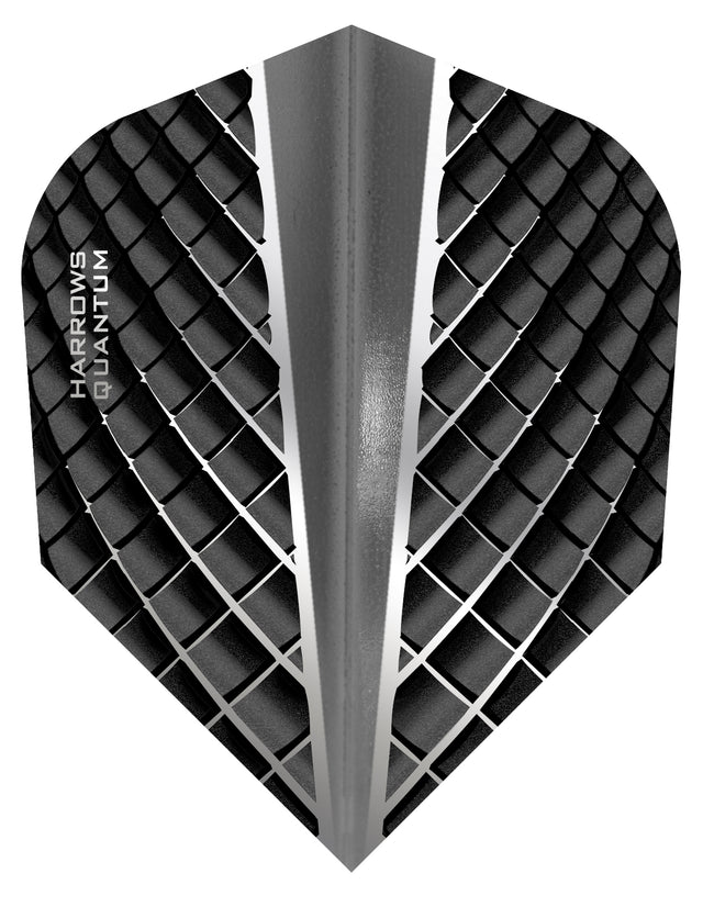 Harrows Quantum Smokey Dart Flights main image on a white background.