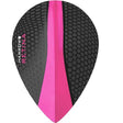 Harrows Retina Pear Pink Dart Flights main product image showing the flight design and product contents