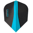 Harrows Retina Standard Aqua Dart Flights main image on a white background.