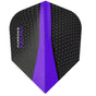 Harrows Retina Standard Purple Dart Flights main product image showing the flight design and product contents