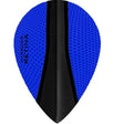 Harrows Retina X Pear Dark Blue Dart Flights main product image showing the flight design and product contents