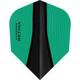 Harrows Retina X Standard Jade Dart Flights main product image showing the flight design and product contents