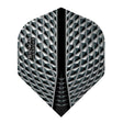 Silika No2 Standard Smokey Dart Flights by Harrows main product image on a white background.