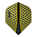 Silika No2 Standard Yellow Dart Flights by Harrows main product image on a white background.