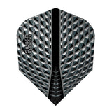 Silika No6 Standard Smokey Dart Flights by Harrows main product image on a white background.