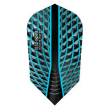 Harrows Silika Slim Aqua Dart Flights main product image showing the dart flights and product contents
