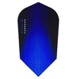 Harrows Sonic Slim Dark Blue Dart Flights main product image showing the flight design and product contents