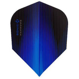 Harrows Sonic Standard Dark Blue Dart Flights main product image showing the flight design and product contents