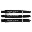 Harrows Supergrip Carbon Extra Strong Dart Stems Shafts Black Silver Midi length variant image