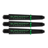 Harrows Supergrip Carbon Extra Strong Dart Stems Shafts Green Short length variant image
