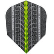 Harrows Supergrip Green Dart Flights main image on a white background.