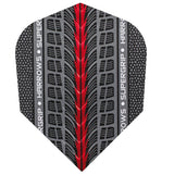 Harrows Supergrip Red Dart Flights main image on a white background.