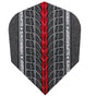 Harrows Supergrip Red Dart Flights main image on a white background.