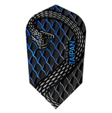 Harrows Taipan Aqua Slim Dart Flights main product image showing the dart flights and product contents